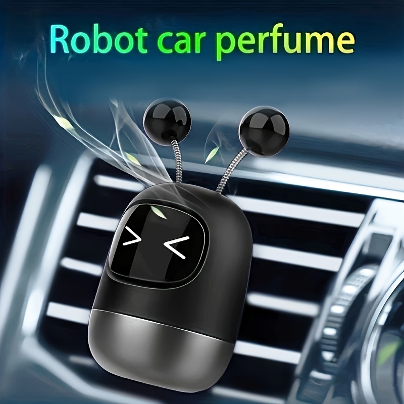 Kaufe Niedlicher Roboter-Auto-Diffusor, Luftentlüftungsreiniger, Auto-Parfüm-Lufterfrischer,  Roboter-Innenzubehör, solider Duft, Auto-Ornament-Dekor