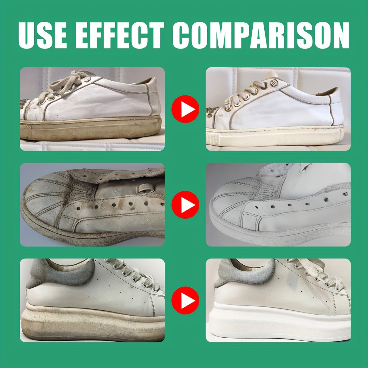 How to clean white shoes with yellow on sale stains