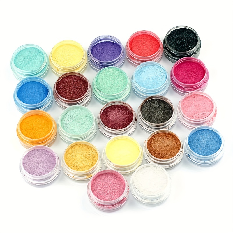 Pearlescent Shimmer Powder Resin Pigment Mica Mineral Powder Dye Diy Epoxy  Resin Jewelry Making Nail Art Decor Makeup - Temu New Zealand