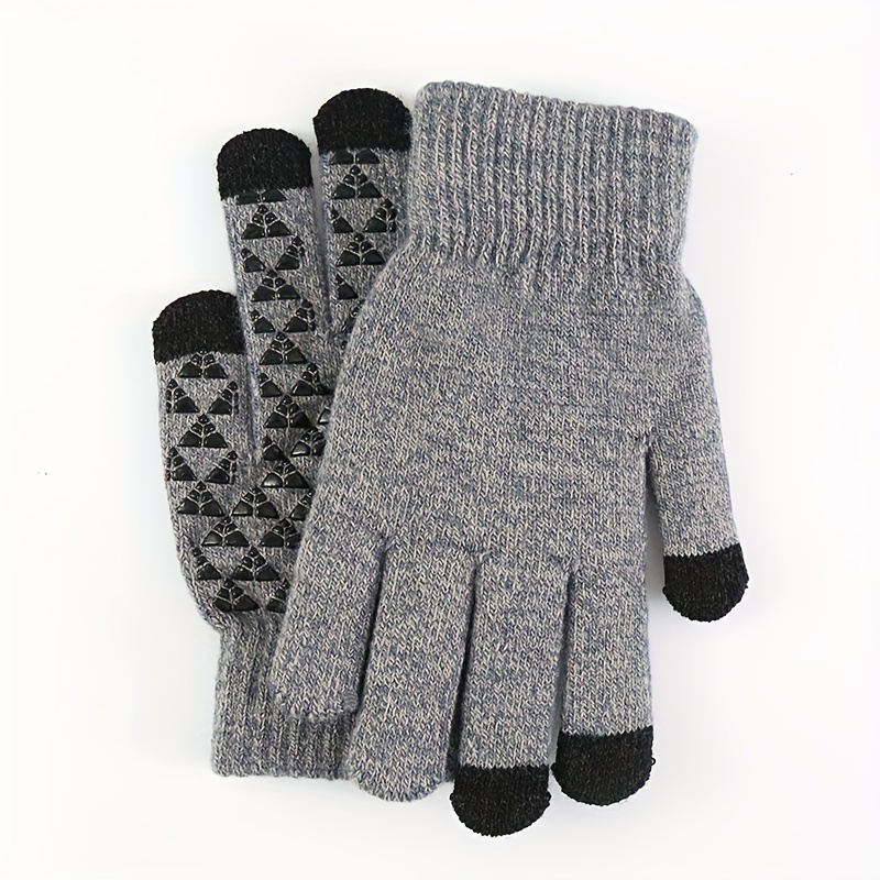 Axelens Winter Touch Screen Gloves For Men And Women Soft And Warm