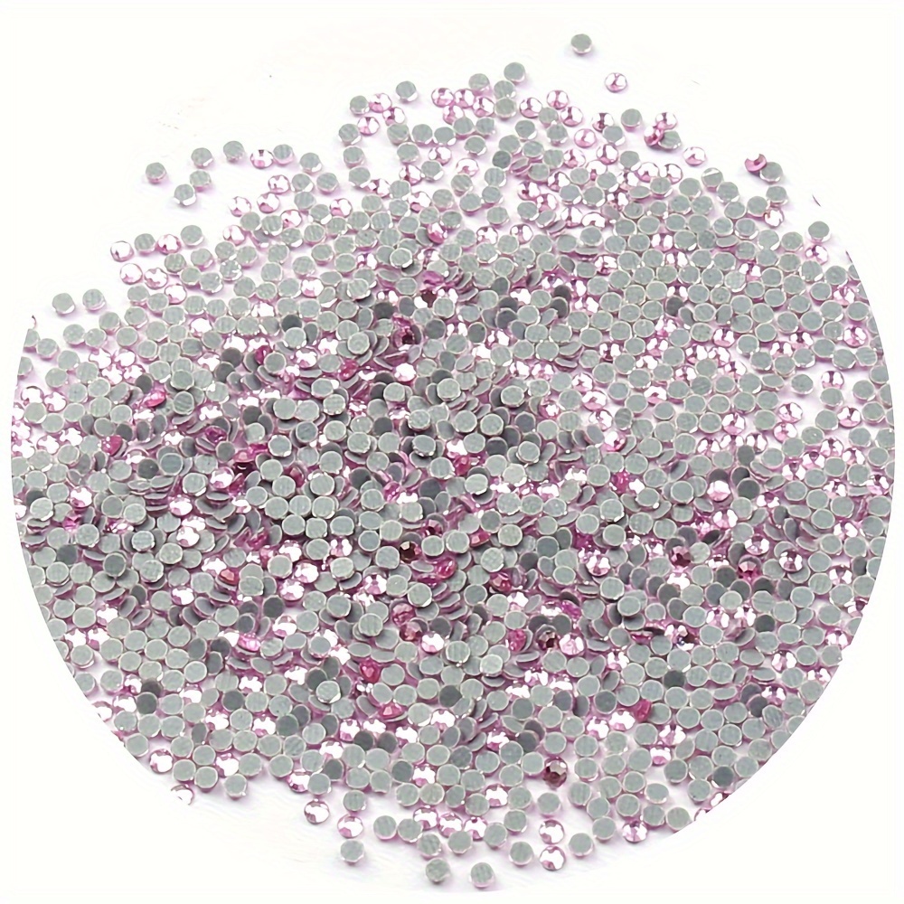  Beadsland Hotfix Rhinestones, 1440pcs Flatback Crystal  Rhinestones for Crafts Clothes DIY Decorations, Light Pink AB, SS16,  3.8-4.0mm