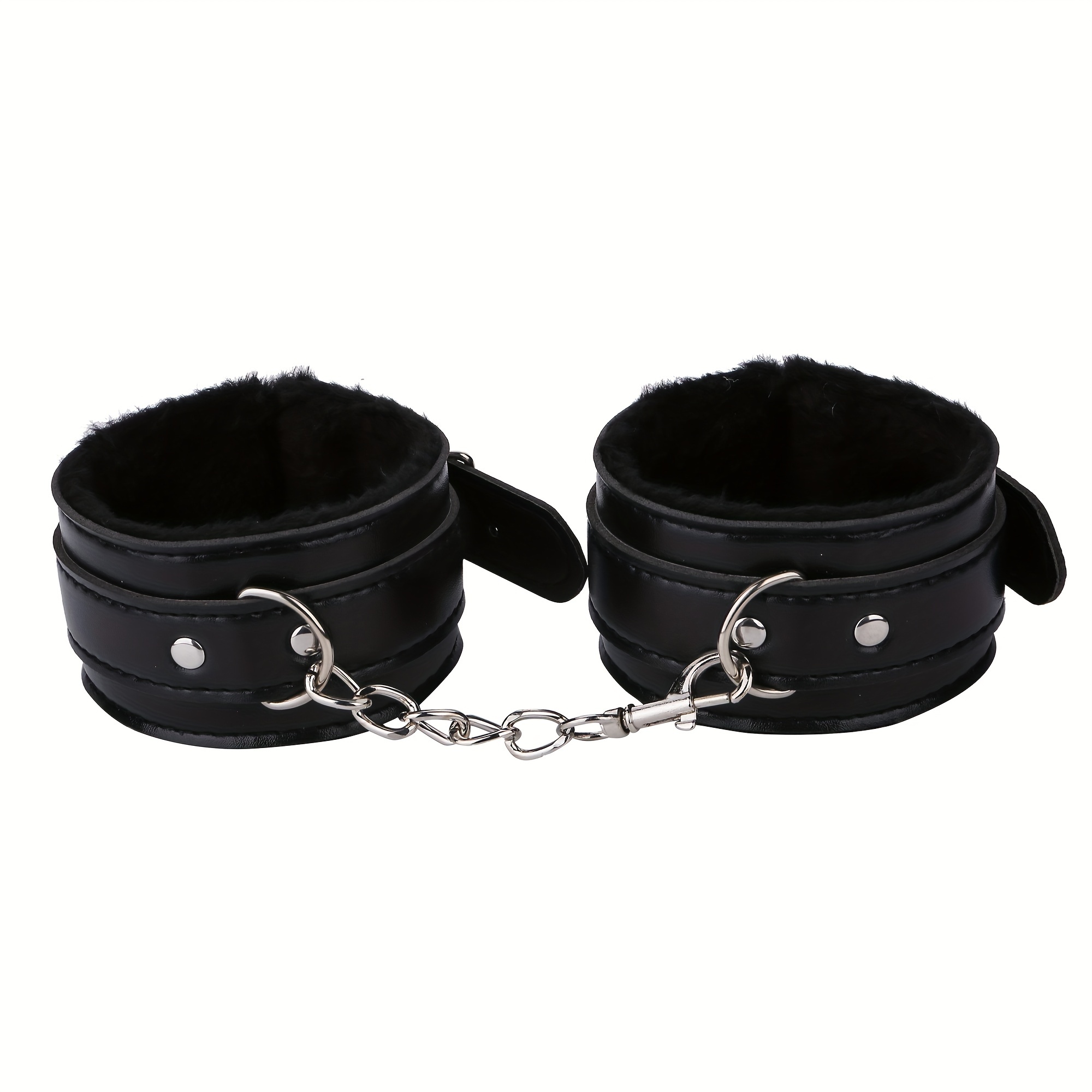 1 set 10 pcs set of ladies' leather black bondage kit BDSM kits mouth plug  nipple clip for fun sex toys