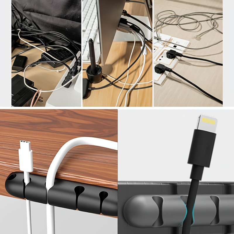 Organizador de cables para escritorio - Desk Cable Clip