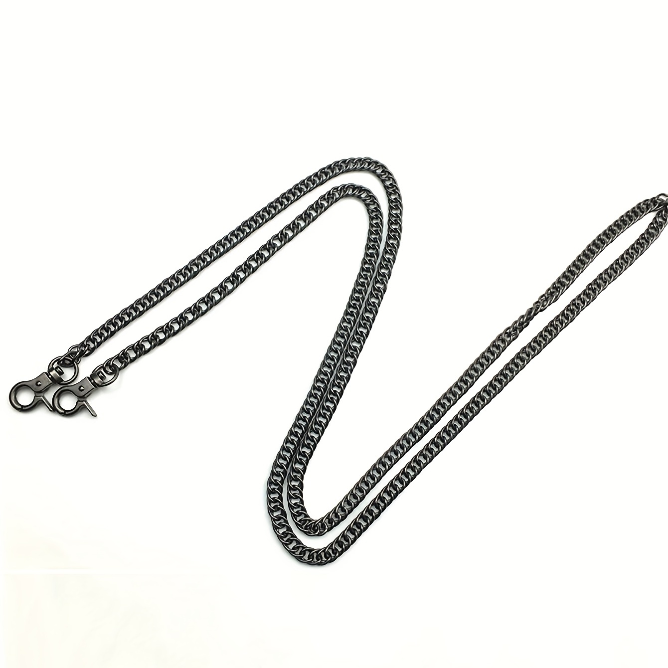 Dense Chain Bag Chain Double Woven Chain Bag Strap Shoulder - Temu