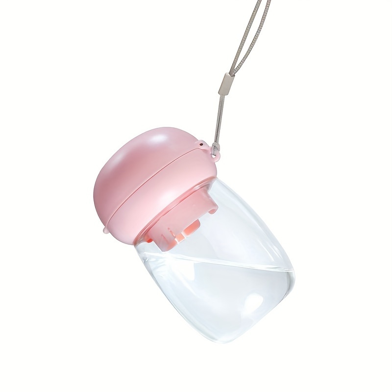 TEMU Portable Pet Water Feeder, Foldable Plastic Pet Drinking Bottle Heat Resistant Water Dispenser For Dog Pet Supplies