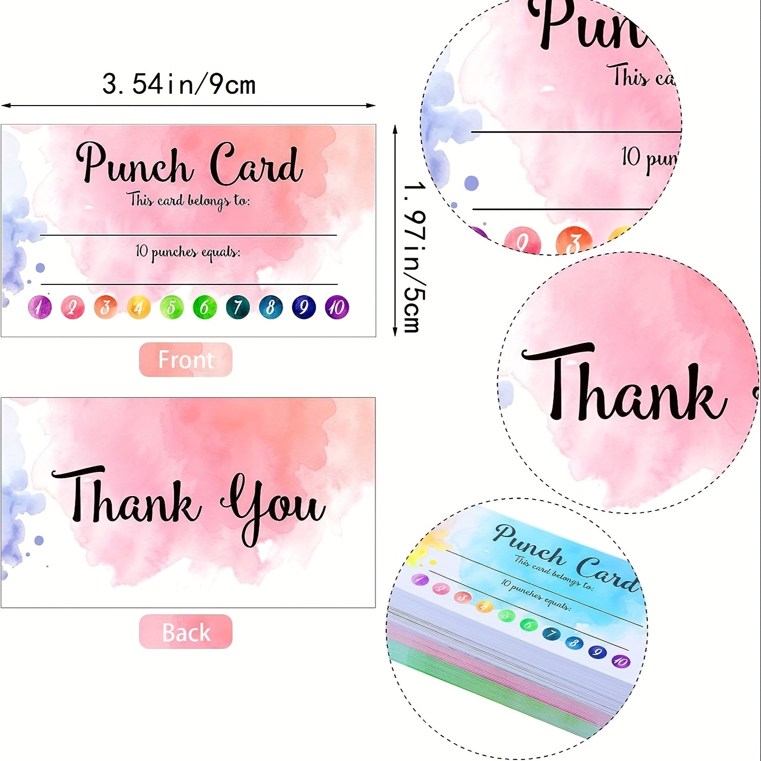 Punch Cards Suitable For Classroom Student Behavior Reward - Temu