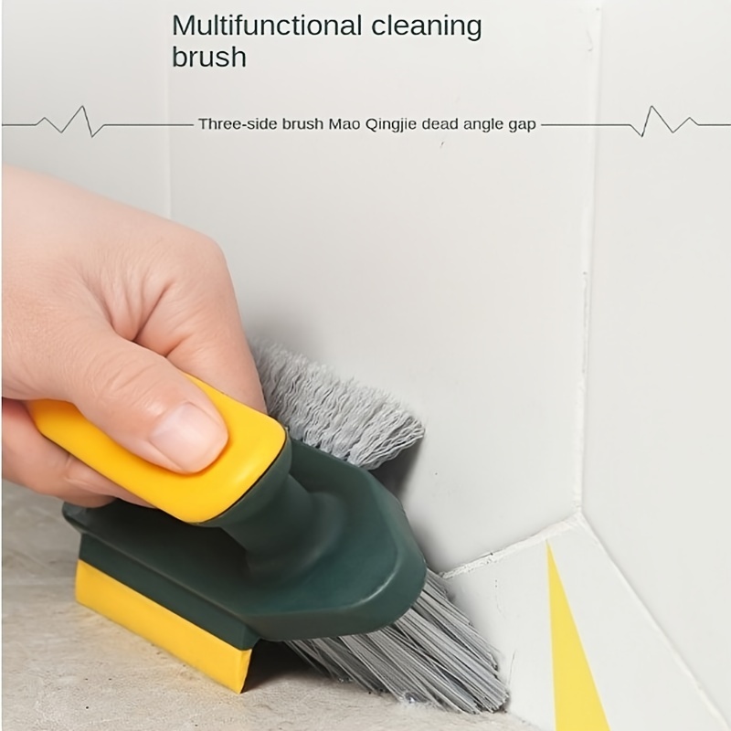 Hard-Bristled Crevice Cleaning Brush, Multifunctional Cleaner