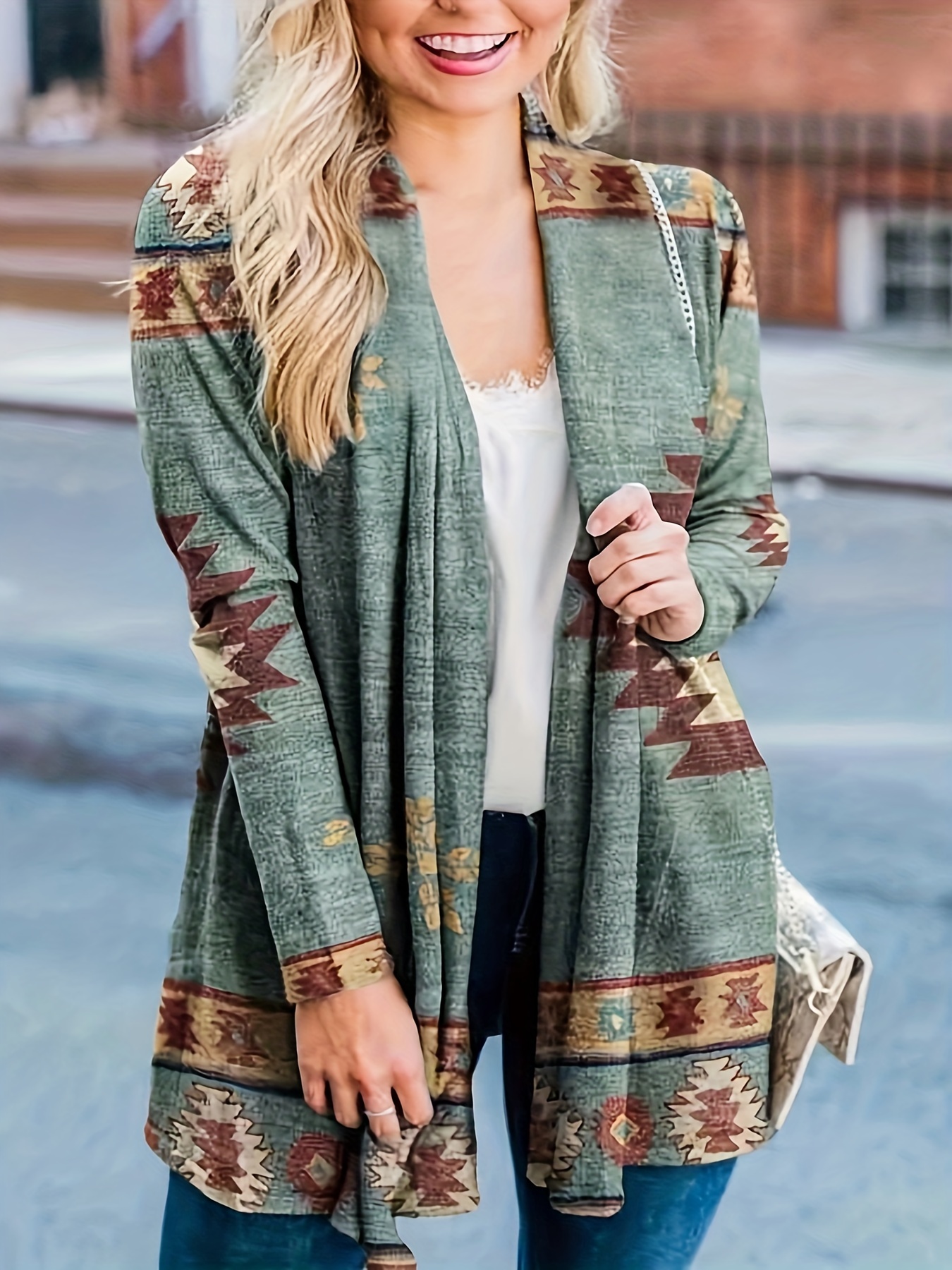 Womens boho clearance cardigan