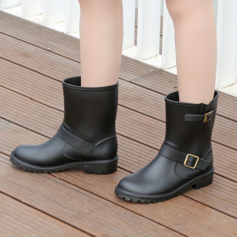 Classic Waterproof Non Slip Rain Boots Casual Water Shoes