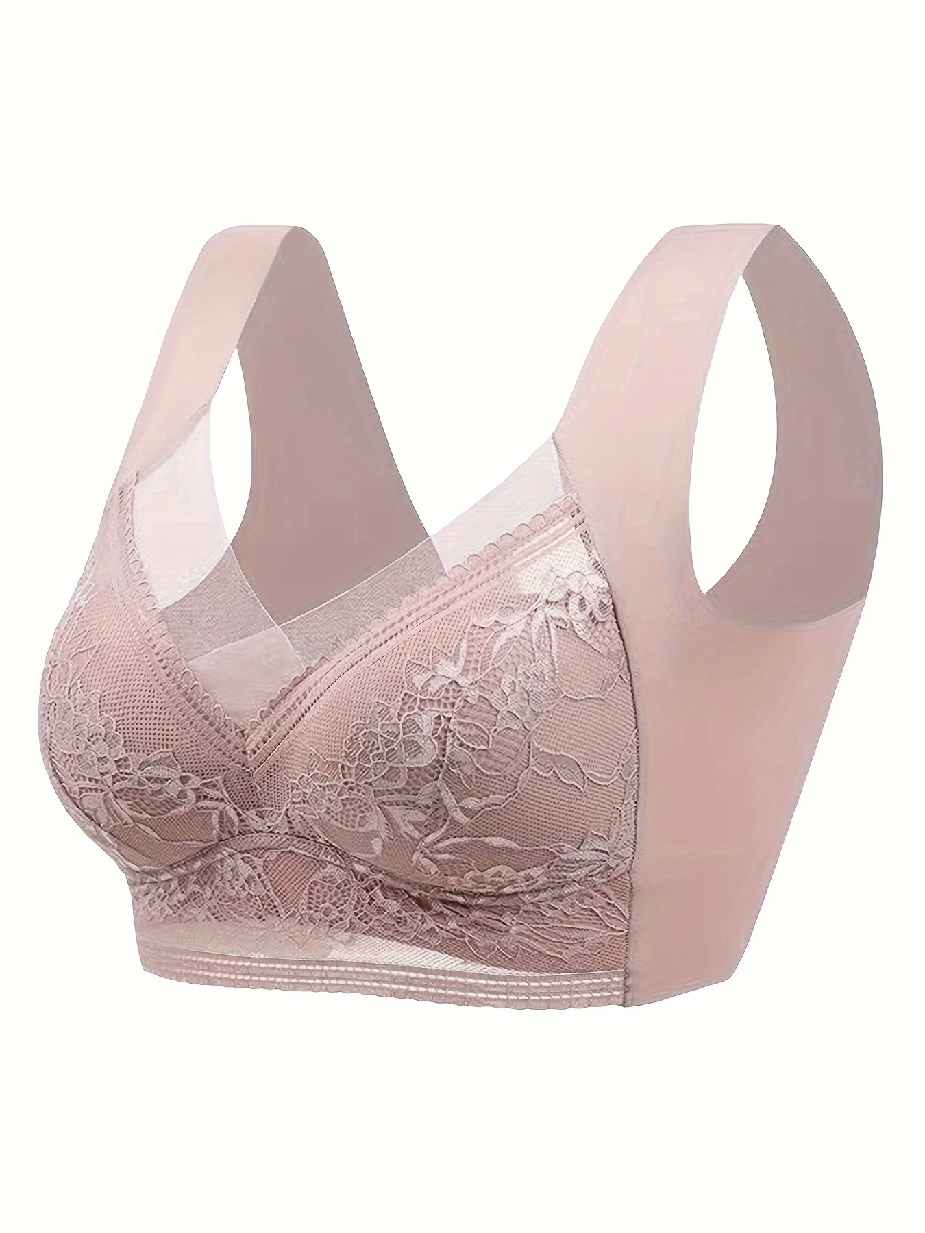 Buy Camaleon Lovely 34C Lycra Cotton Multicolor C Cup Non-Padded Full  coverage Back Closure Wirefree Adjustable Strap with Floral Design Soft  Regular Women Bra Combo Pack 3(Colors May Vary) Online at Best