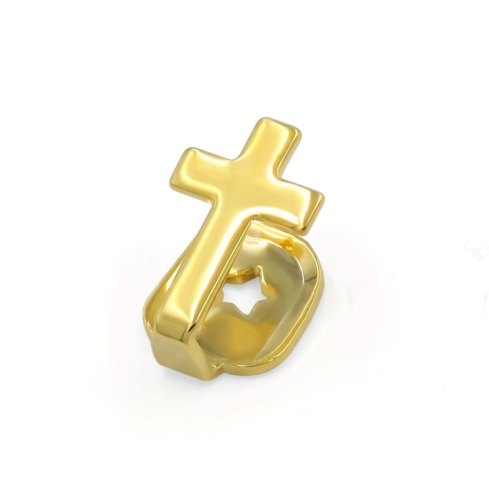 3pcs Golden Silvery Rose Golden Teeth Grillz Set