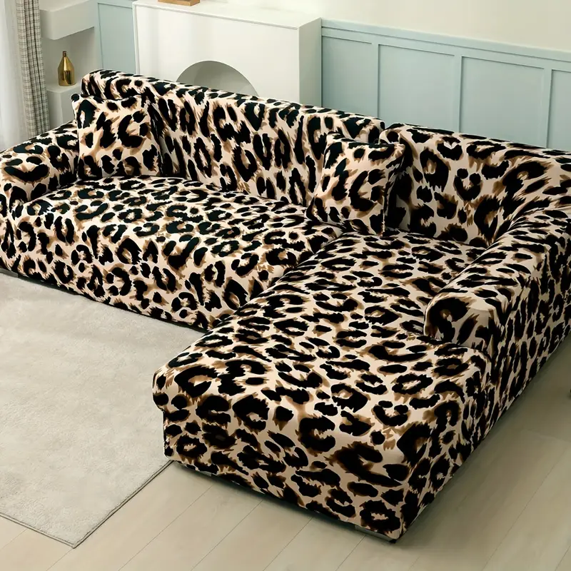 Breathable Elastic Sofa Er Leopard
