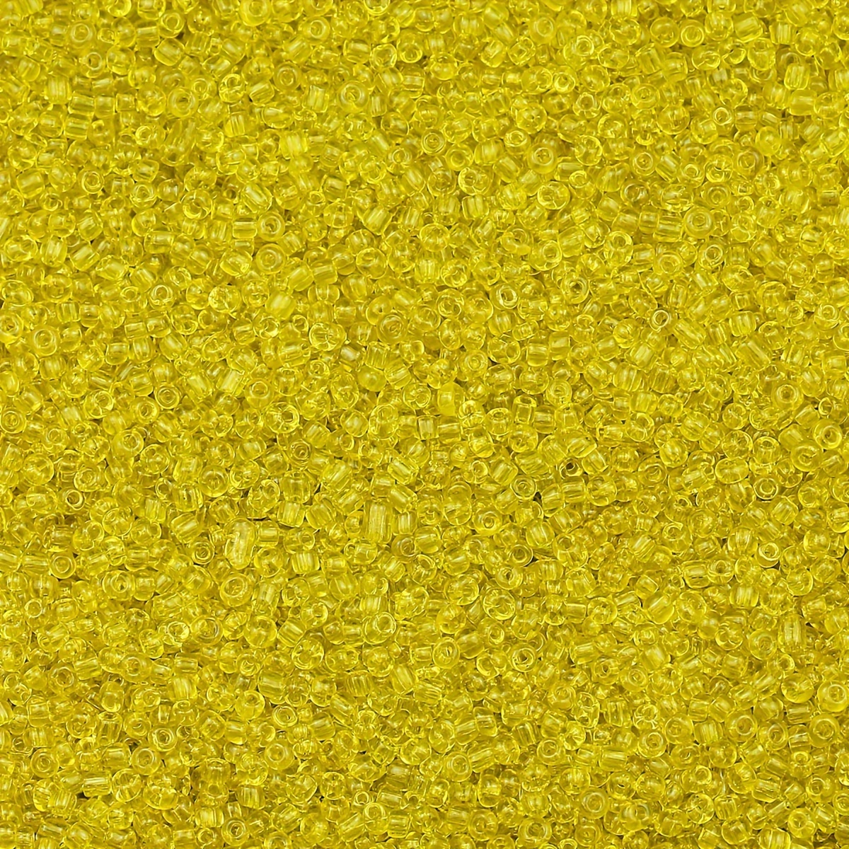 TEMU 3200 cuentas de vidrio transparentes de 3 mm, aproximadamente 90 g, cuentas sueltas para la fabricación de pulseras, collares y joyería tejida a