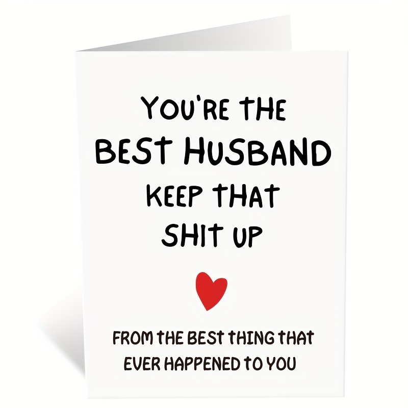 Unique Birthday Card for Your Husband - Surprise Him on His Special Day