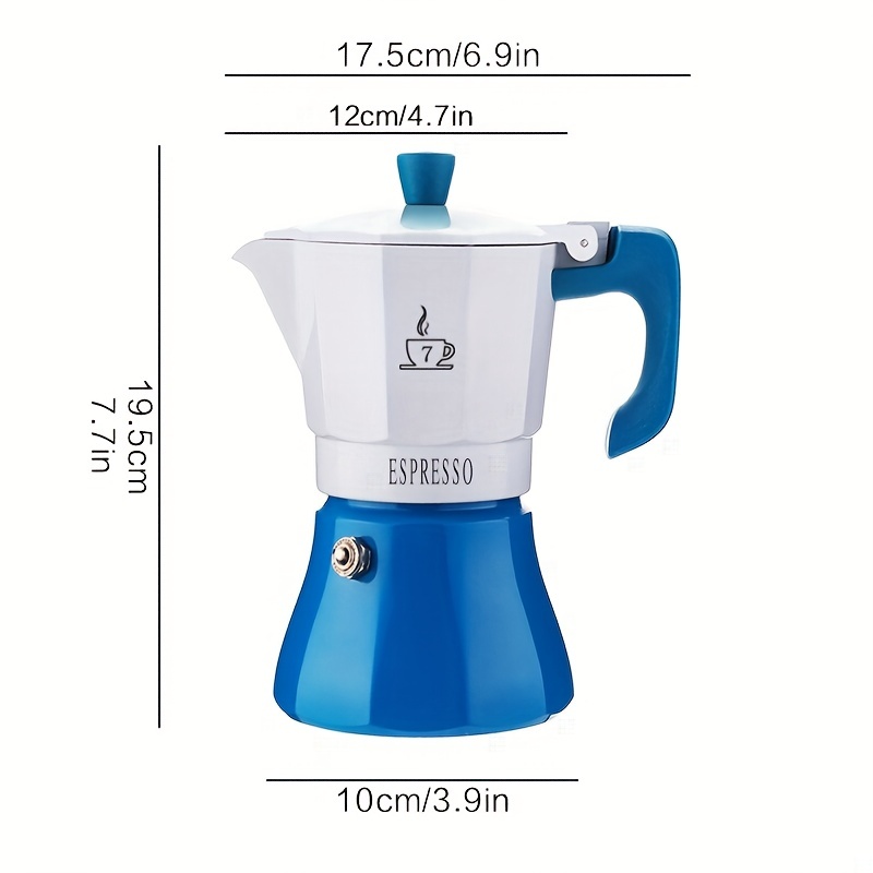 Sorelle Home & Kitchen | Stovetop Espresso and Coffee Maker | Moka Pot for Classic Italian and Cuban Café Brewing | Cafetera (6 Cup)
