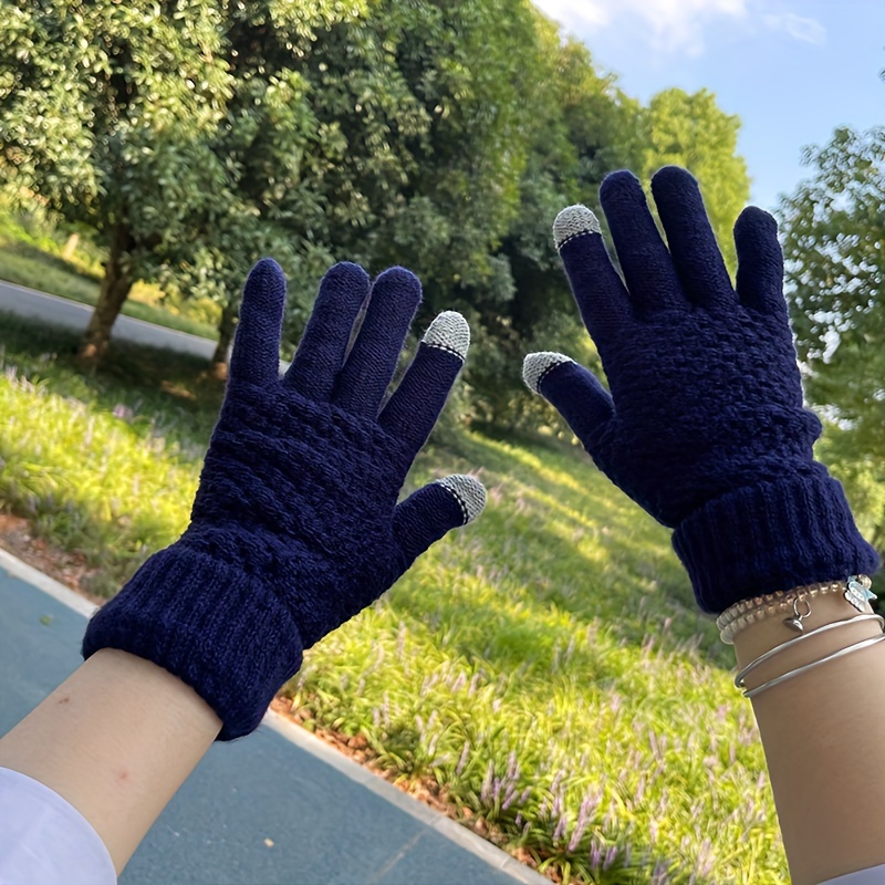 1 Par De Guantes De Invierno Para Hombre Guantes Para - Temu