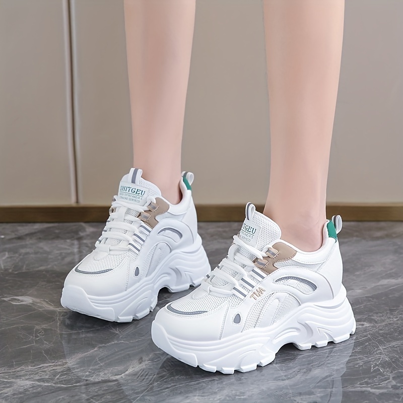 Women's Lightweight Dad Shoes Breathable Chunky Sneakers