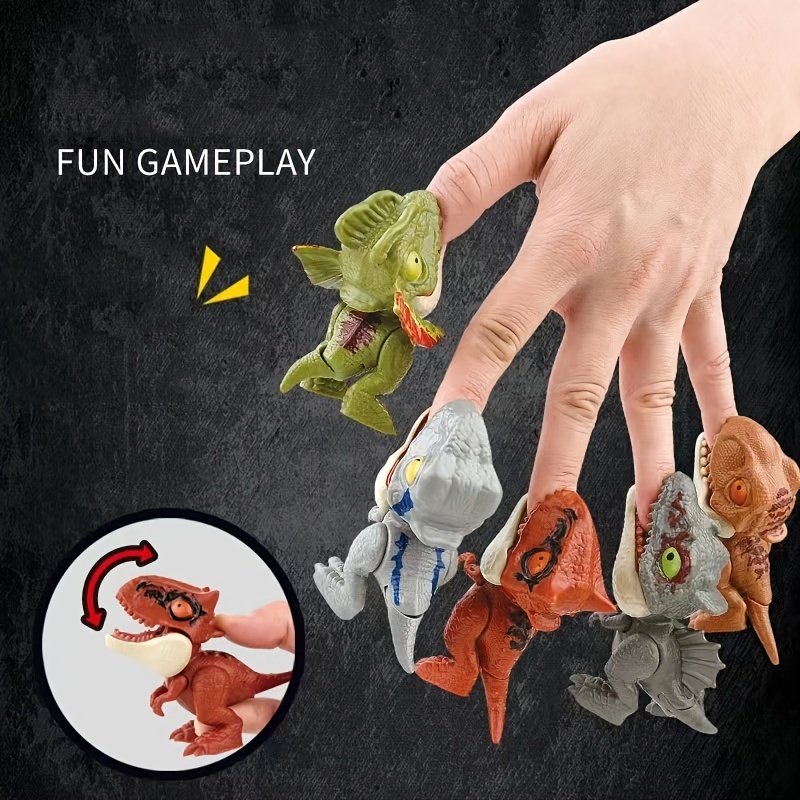 Figurine de dinosaure mordant les doigts, nouveau jouet à la mode,  tyrannosaure Rex, modèle de Simulation, cadeau pour enfants, 1 pièce -  AliExpress
