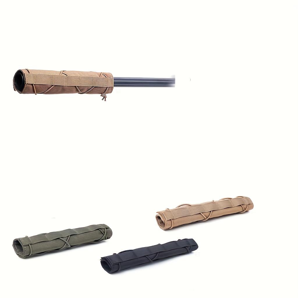 Suppressor Cover, Adjustable Silencer Cover With Molle System For Touring  Climbing Hunting Shooting, Suitable For Huntingtoys And Games Only - Temu  Israel