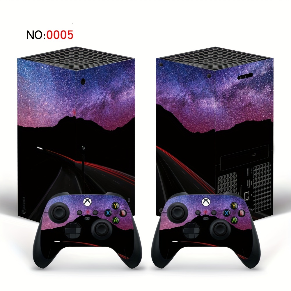 Skin Decal Cover Vinyl Sticker Series X Console Two - Temu