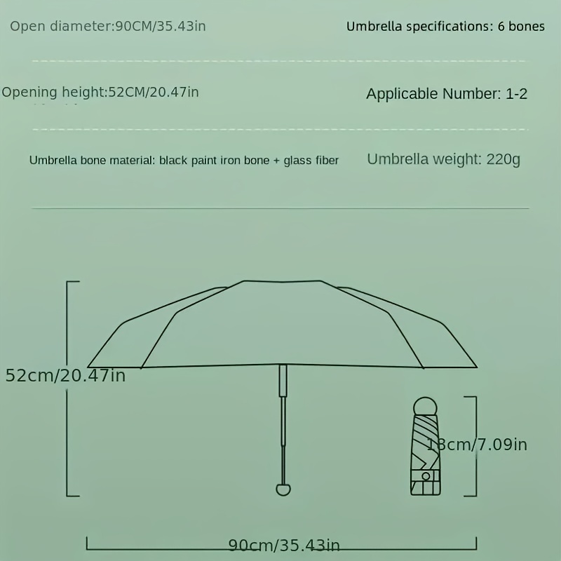 1pc Ombrello A Capsula Ultraleggero E Compatto Ombrello - Temu Italy