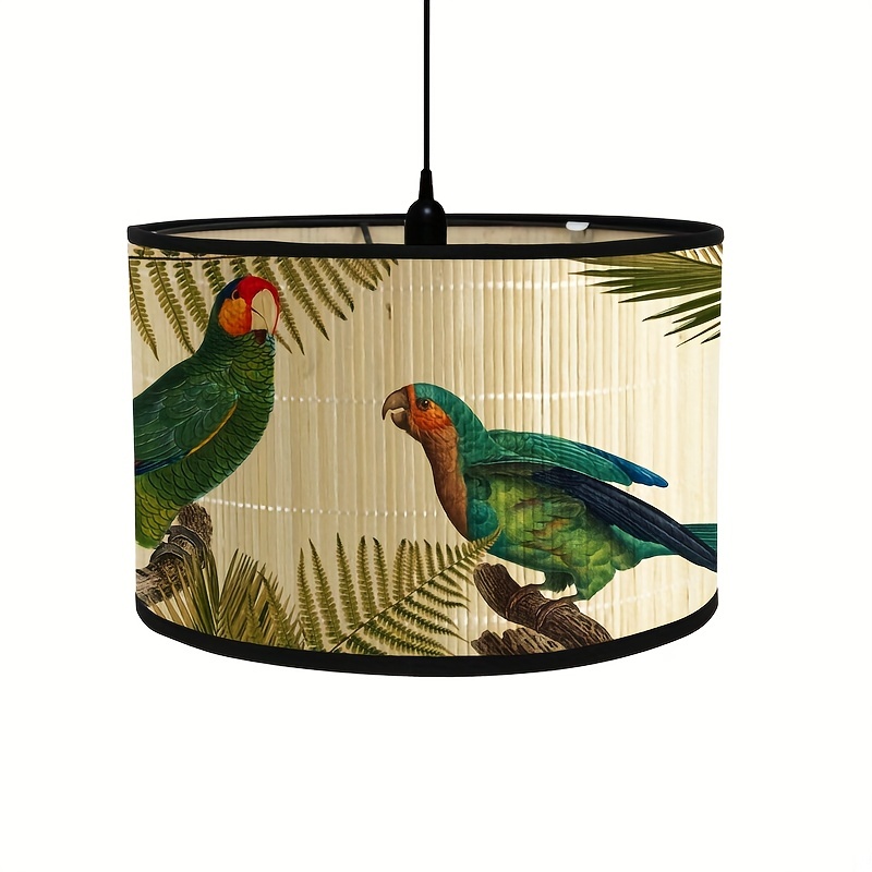 (wire Not Included) Christmas Decoration Bamboo Lamp Shade - Temu