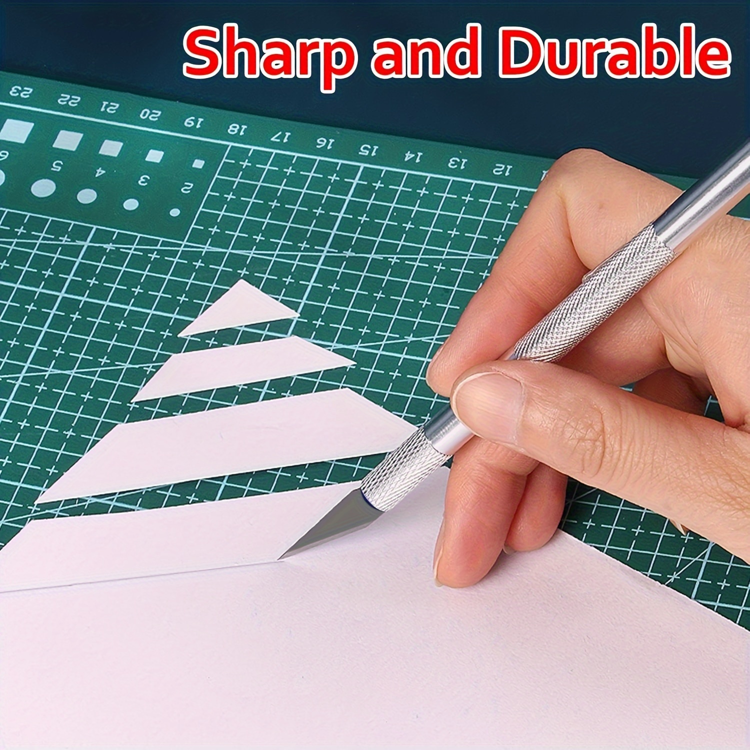 Precision Hobby Knife Kit Carving Blades With 2 Handles Sk5 - Temu