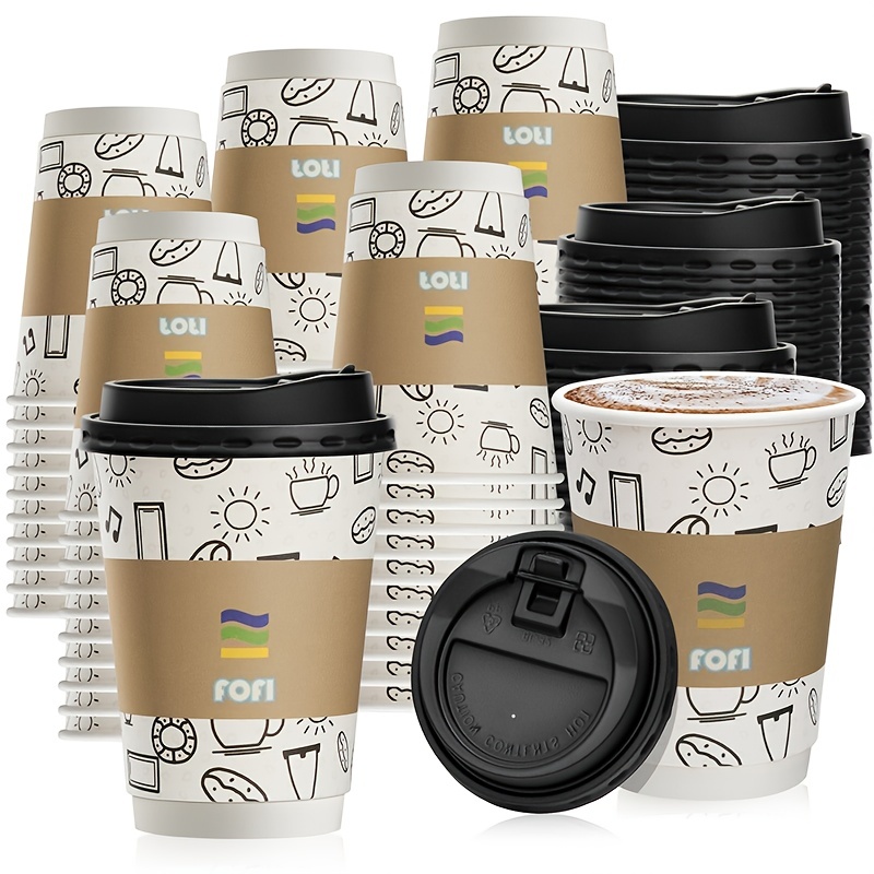 Disposable Paper Cups Drinking Water Coffee Cups Small - Temu