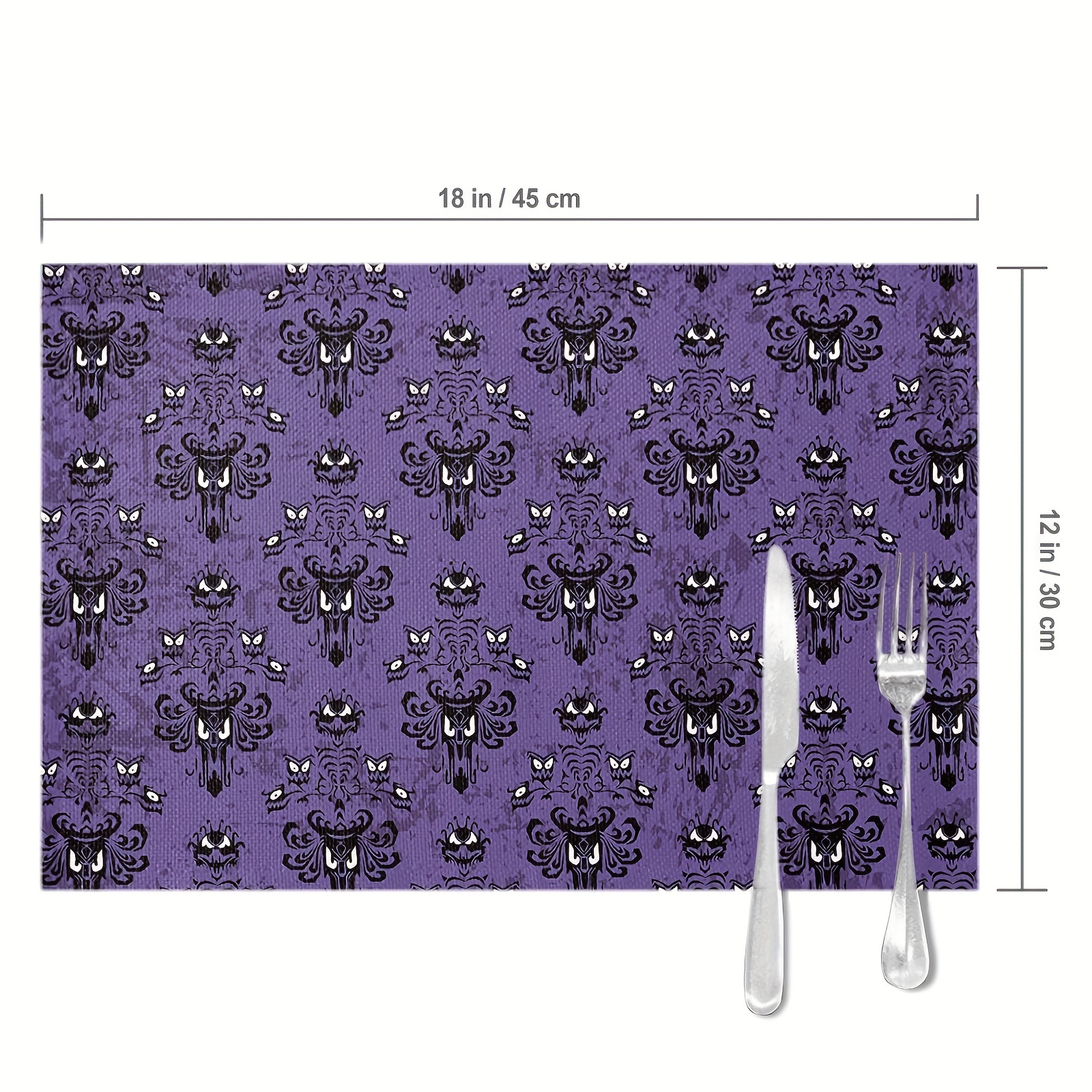 SPRING PARK 1Pc Placemats,Heat-Resistant Table Protector Washable