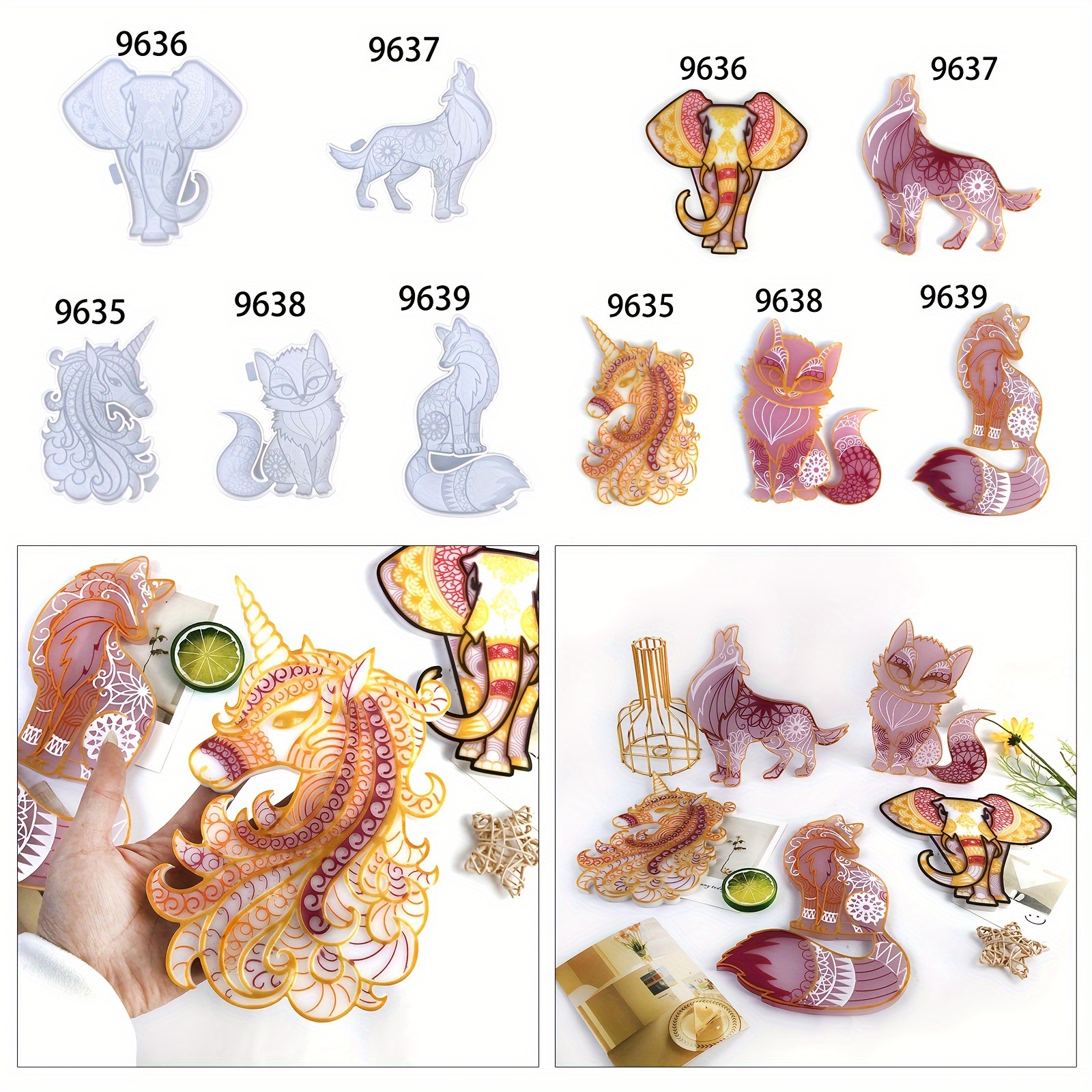 Zodiac Silicone Moldes Resina Epoxi - Temu