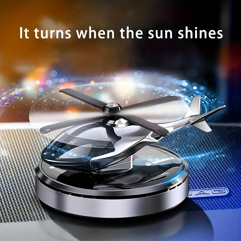1pc Solar Powered Car Air Freshener Creative Car Decoration Aromatherapy  Fragrance Diffuser
