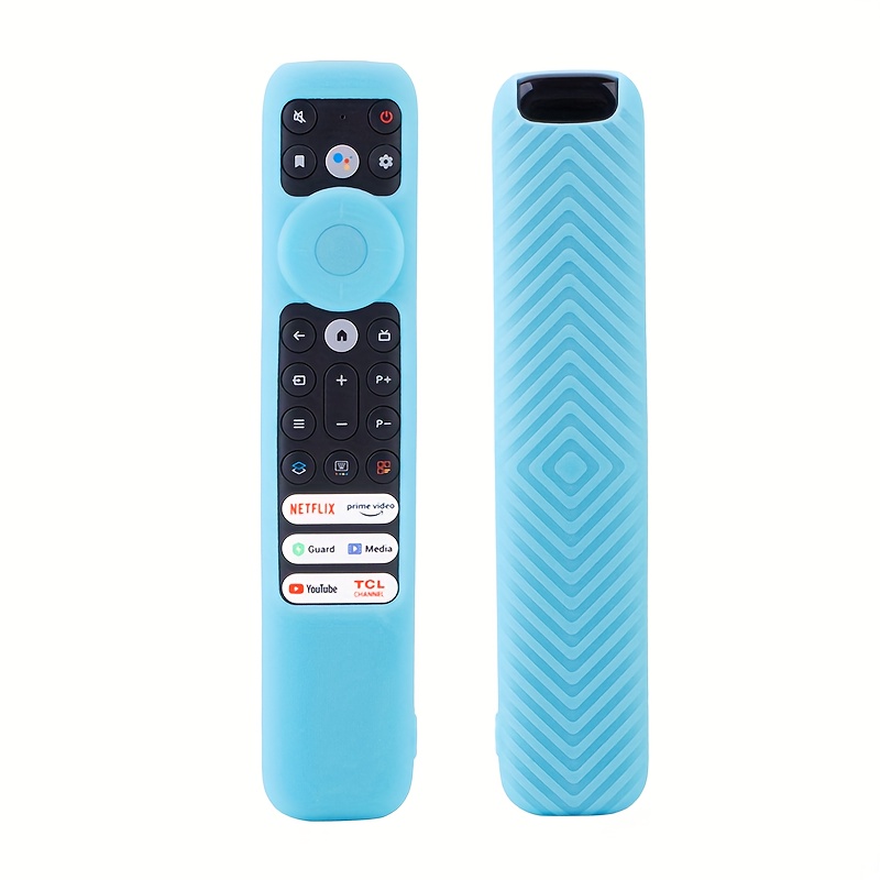  Silicone TCL Google TV Remote Cover Compatible with