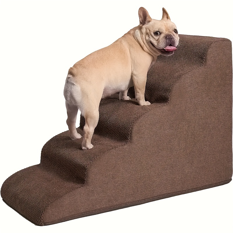 Escaleras De Escalada Para Perros De 5 Niveles Para Mascotas, Escalones De  Esponja, Rampa Para Camas Altas/sofás Para Perros Pequeños