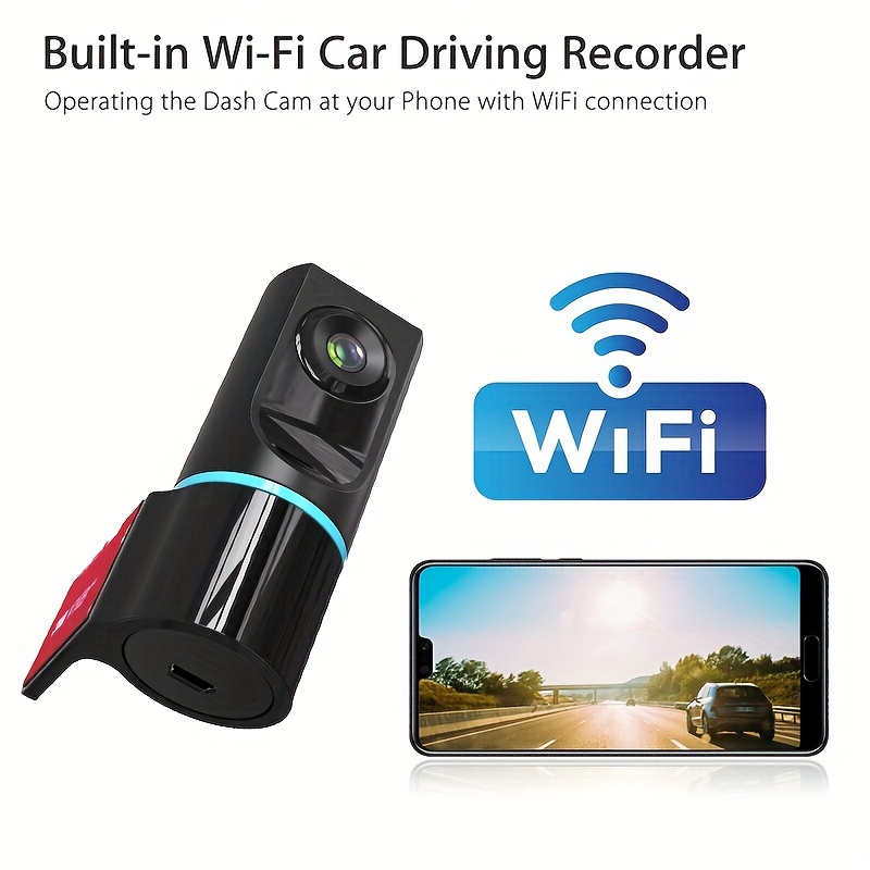 USB Full Car DVR Dash Cam Wifi Mobile Phone Interconnection