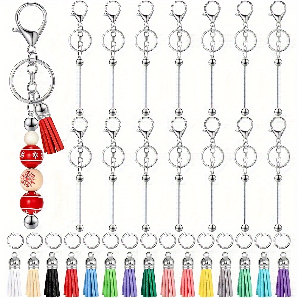 Tassels, 240pcs Keychain Tassels Bulk For Jewelry Making And Crafts,  Keychain Making Charms Supplies For Acrylic Blank Keychains, Bracelets And  Jewelr