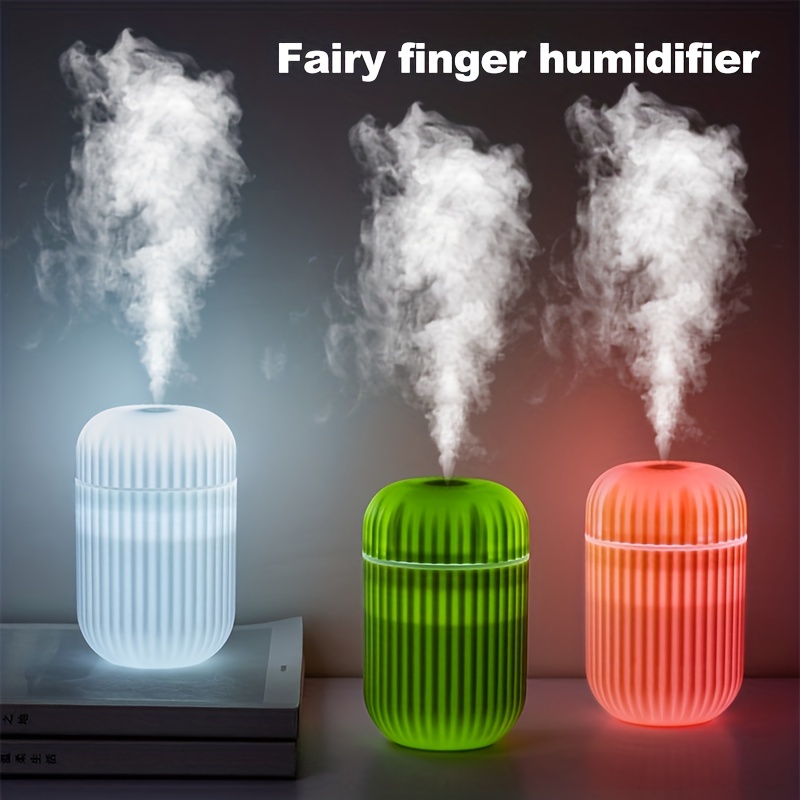 Comprar Humidificador silencioso de fuegos artificiales para el hogar,  máquina de aromaterapia para coche, oficina, USB, taza colorida