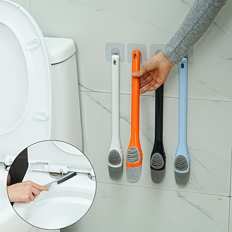 Spazzola per wc in Silicone rapido per la pulizia a parete o a pavimento