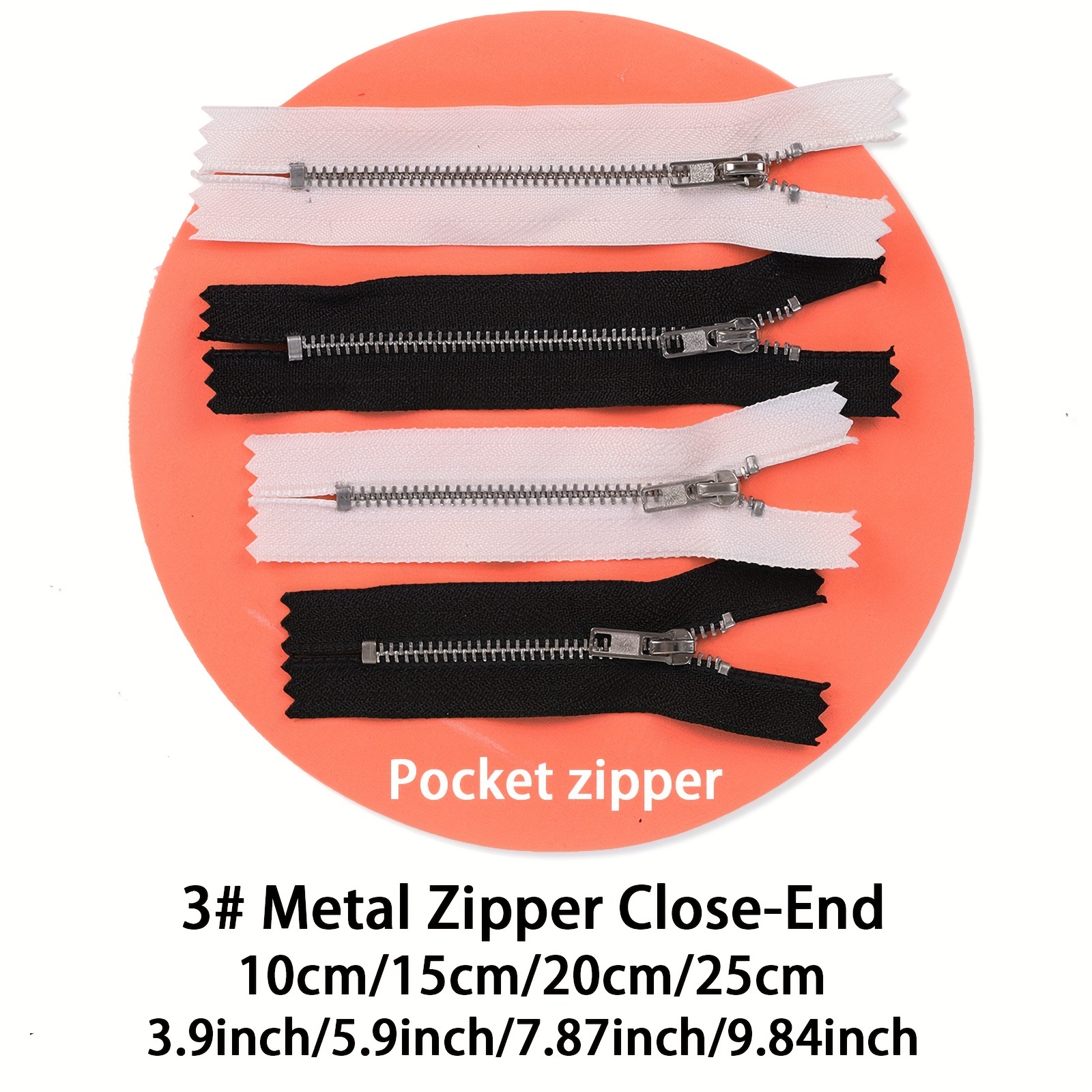6/12pcs Instant Plastic Zipper Repair Kit: Universal Design And Multiple  Sizes, Easy To Repair And Save Your Clothes!