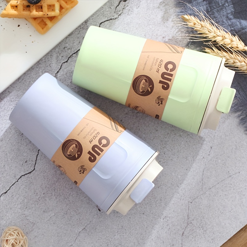 420ml Portable Practical Reusable Bamboo Fiber Coffee Cups Eco