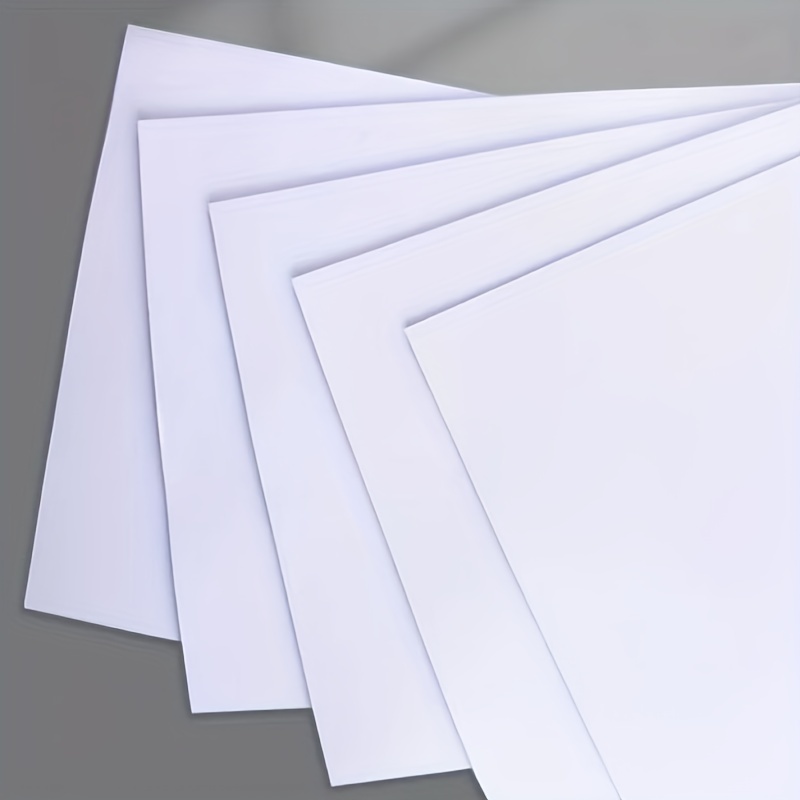 100 Sheets Of White Paper, White A4 Printer Paper, Copy Paper; Suitable For  Daily Office/ School; Can Be Used For Painting, Hand-decorated Cutting Pap