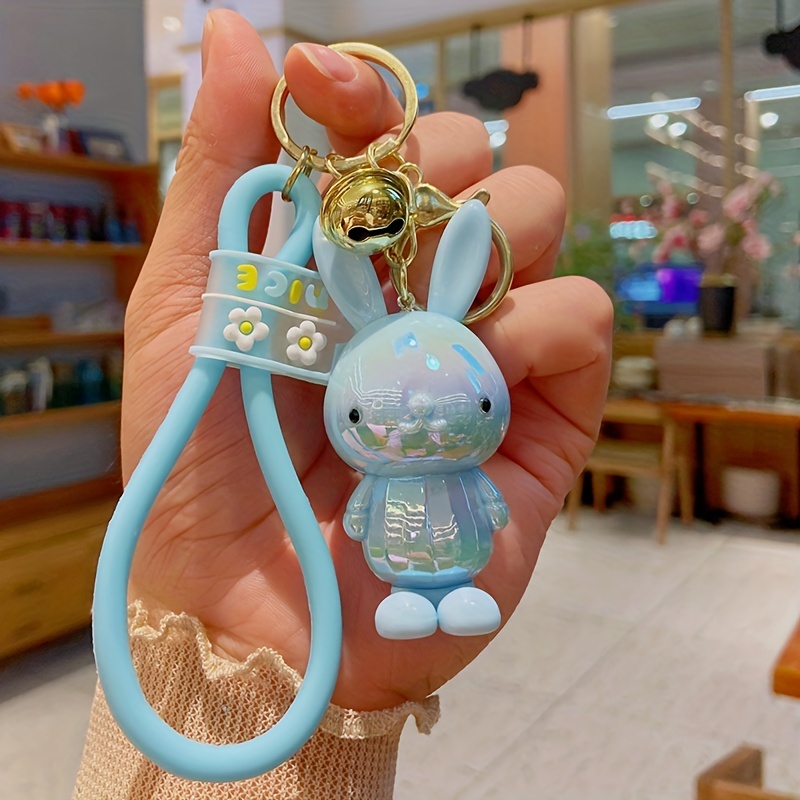 Plush Rabbit Doll Keychain Pendant Bunny Doll Key Chain Bag Purse Ornament  Accessories For Women - Temu