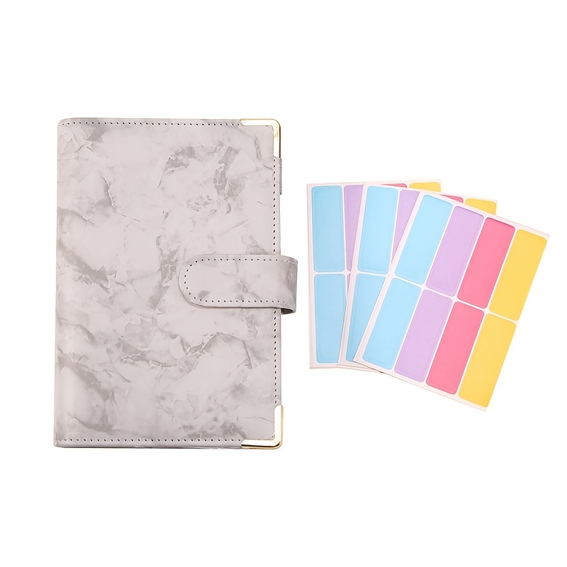 Budget Binder A6 PU Cash Envelopes for Budgeting Binder Planner