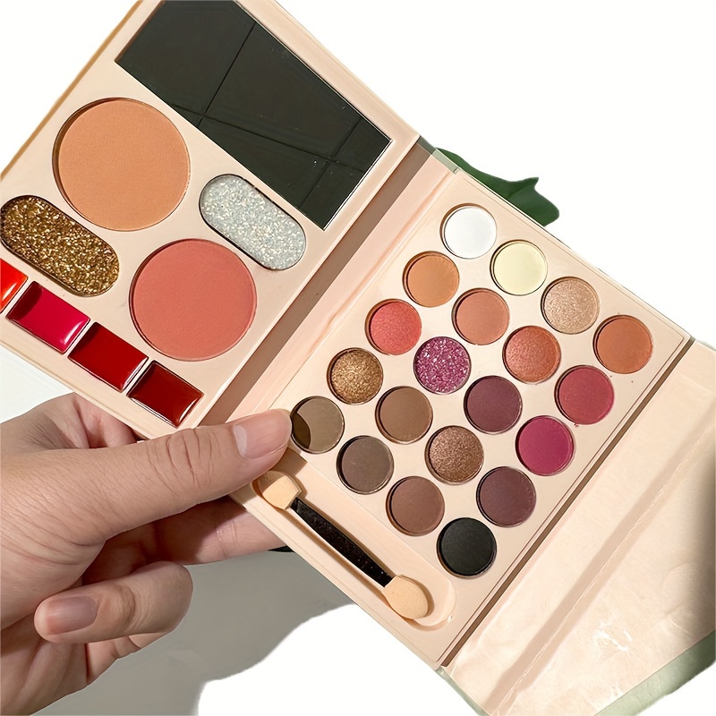 Cosmetic Matte Eyeshadow Cream Makeup Palette Shimmer Set 28 Colors Well  People