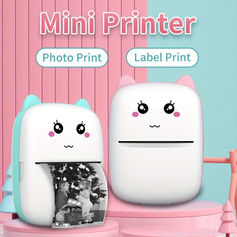 Mini Impresora Termica Portatil kawaii Inalambrica Recargable