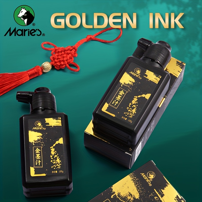 Calligraphy Black Ink Professional Sumi Liquid Ink For - Temu