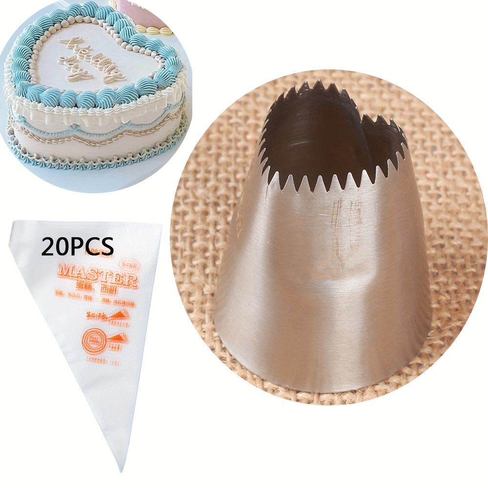 Cake Decorating Supplies for Baking with Reusable Pastry Bags and Tips,  Standard Converters, Silicone Rings, Cake Decorating Tools