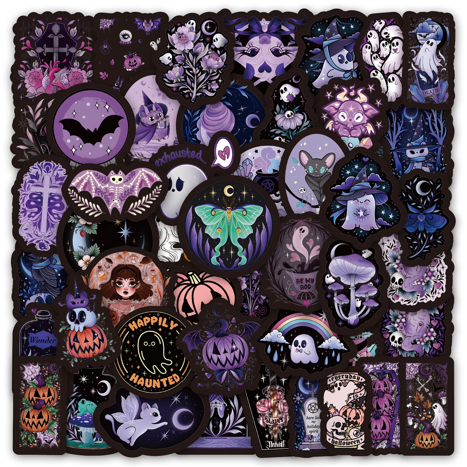 Nightmare Before Christmas Stickers Pack for Phone Cases and Water Bottles  Water Resistant Disney Sticker Bundle 