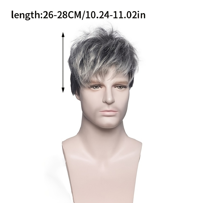 26 Inches Synthetic Hair Mannequin Head, Straight With Slicked