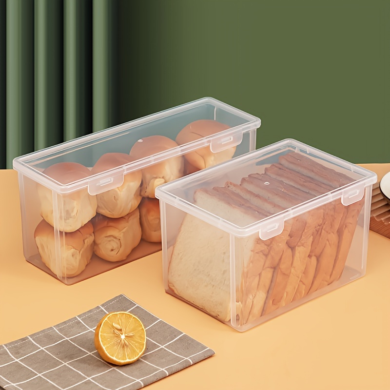Storage Containers Transparent Covered Plastic Sealed Box - Temu
