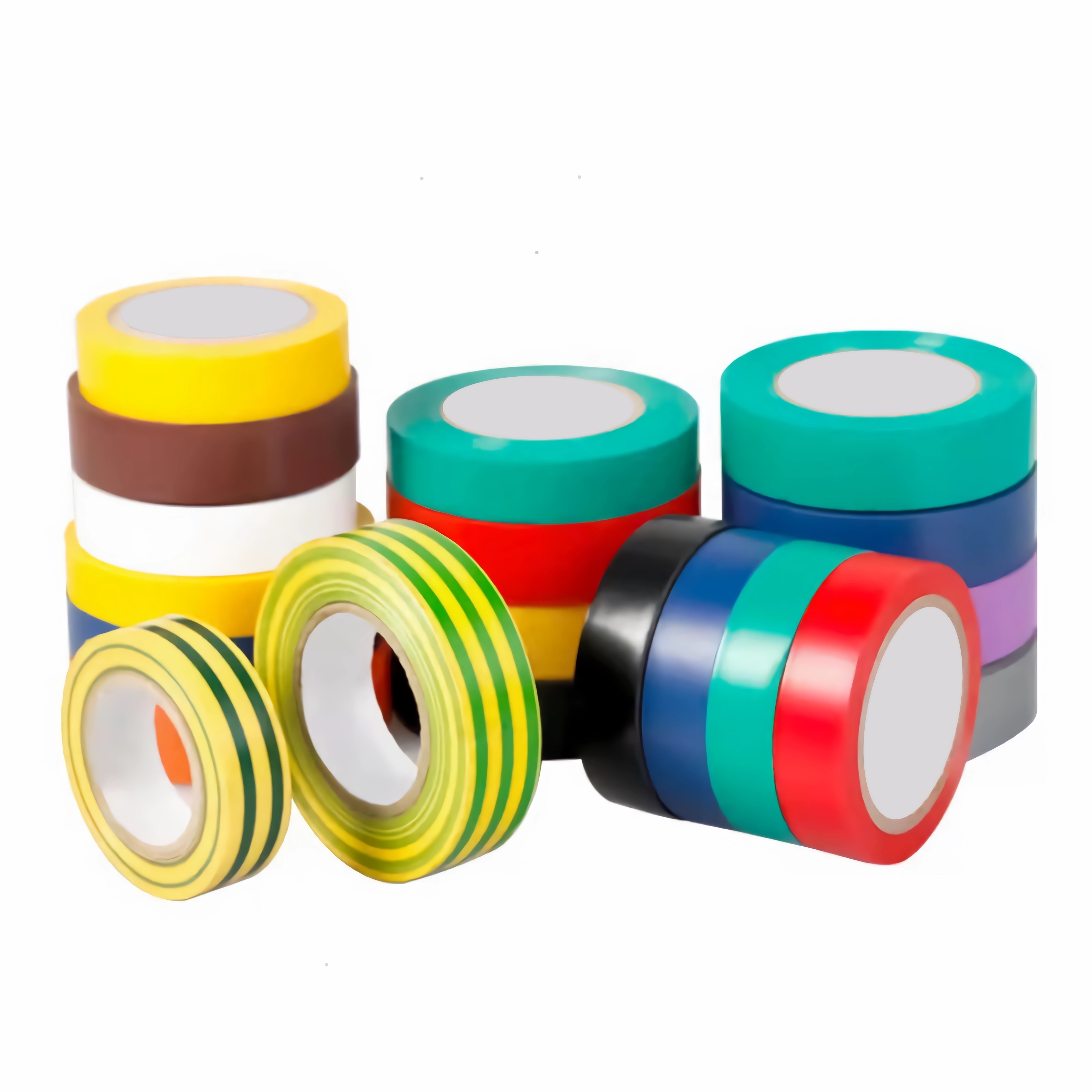 PVC Electrical Tape-0.67*787.4 Inches PVC Waterproof, Weather Resistance,  Flame Retardant, Strong Adhesive Tape, Multi-Color, Electrical Insulation -  China PVC Tape, PVC Electric